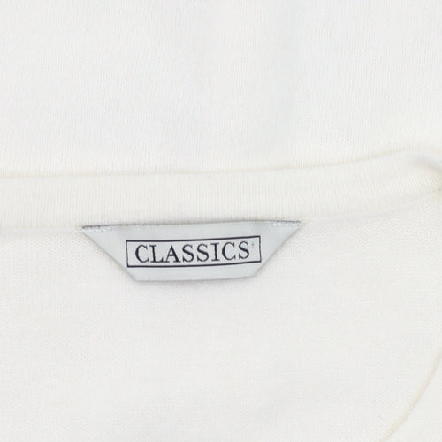 BHS Ivory Women's Cardigan Size 14 Button Knit