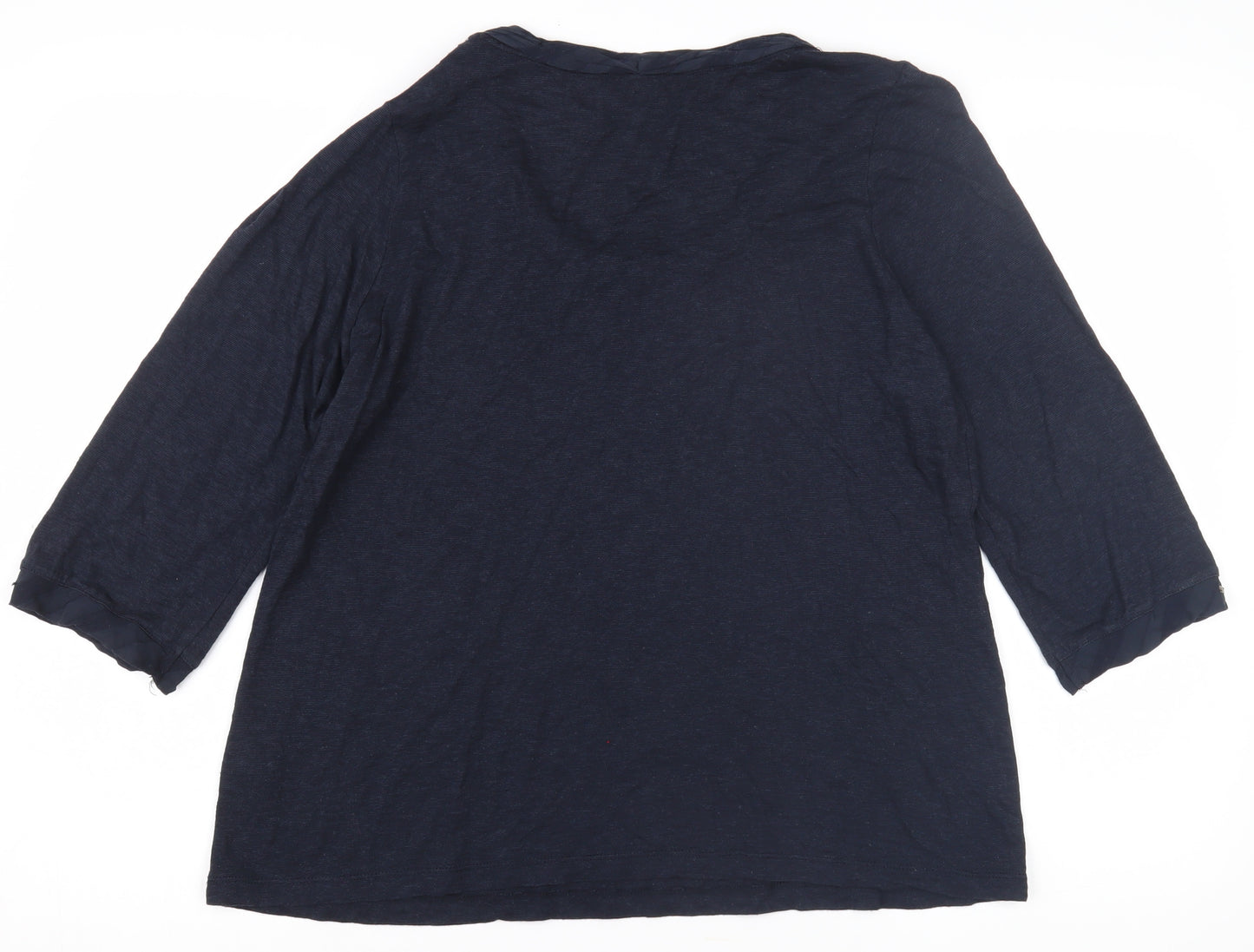 Marks and Spencer Women's Blue Beaded Blouse Size 18