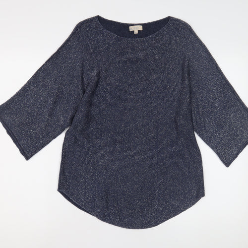 Dimity Women's Blue Tunic Blouse, M