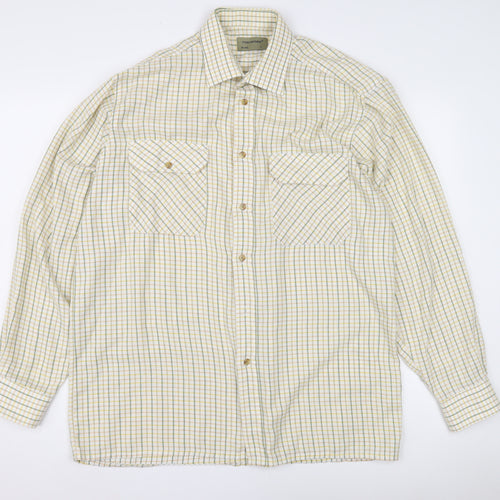 Tom Hagan Men's Multicoloured Check Shirt L