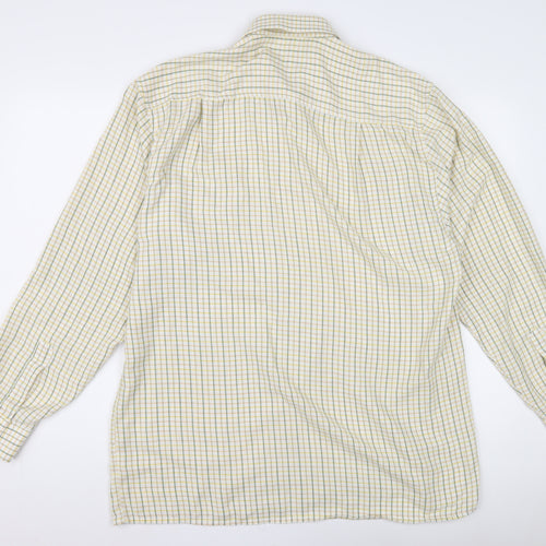 Tom Hagan Men's Multicoloured Check Shirt L