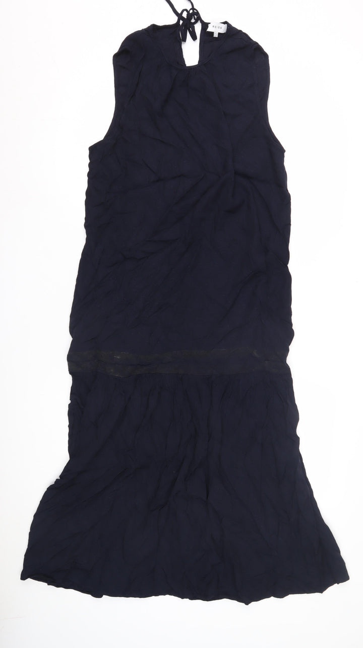 Reiss Women's Black Sleeveless Dress Size 10