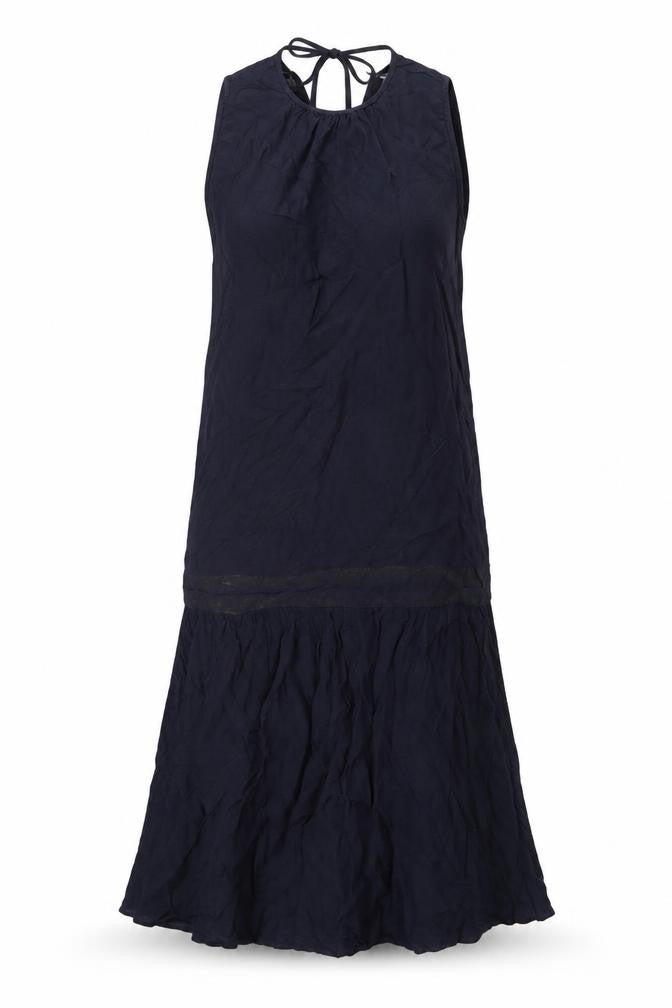 Front view of Reiss Women's Black Sleeveless Dress, size 10