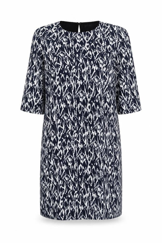 Front view of Windsmoor Women's Multicoloured Animal Print Dress