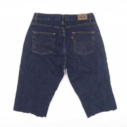 Levi's Women's Blue Cut-Off Denim Shorts Size 10