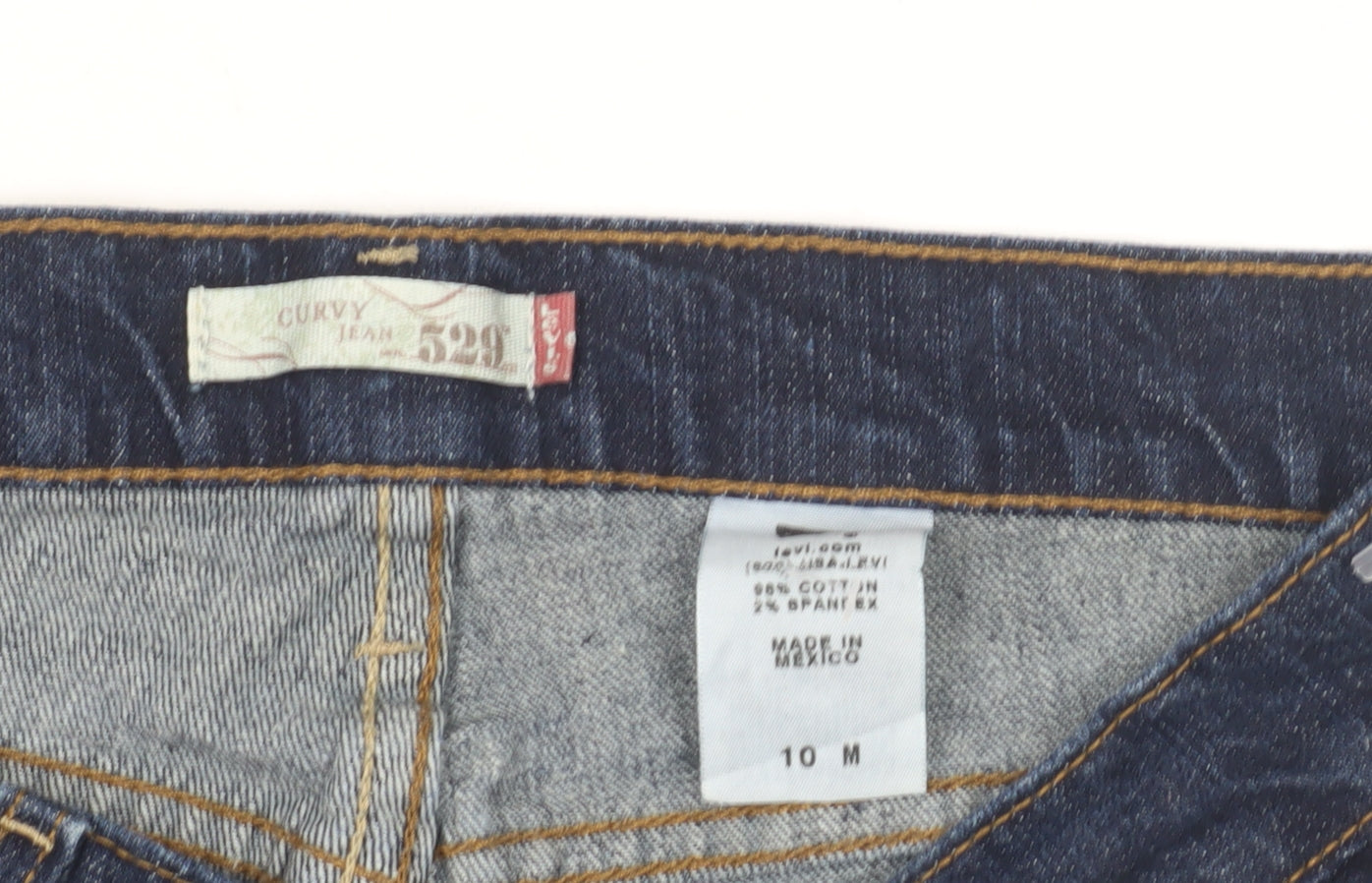 Levi's Women's Blue Cut-Off Denim Shorts Size 10