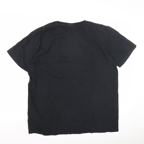 Polo Ralph Lauren Black Men's M T-Shirt, Short Sleeve, Logo