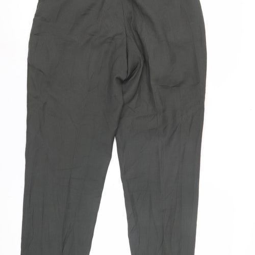 Benevento Men's Grey Dress Pants Straight Leg