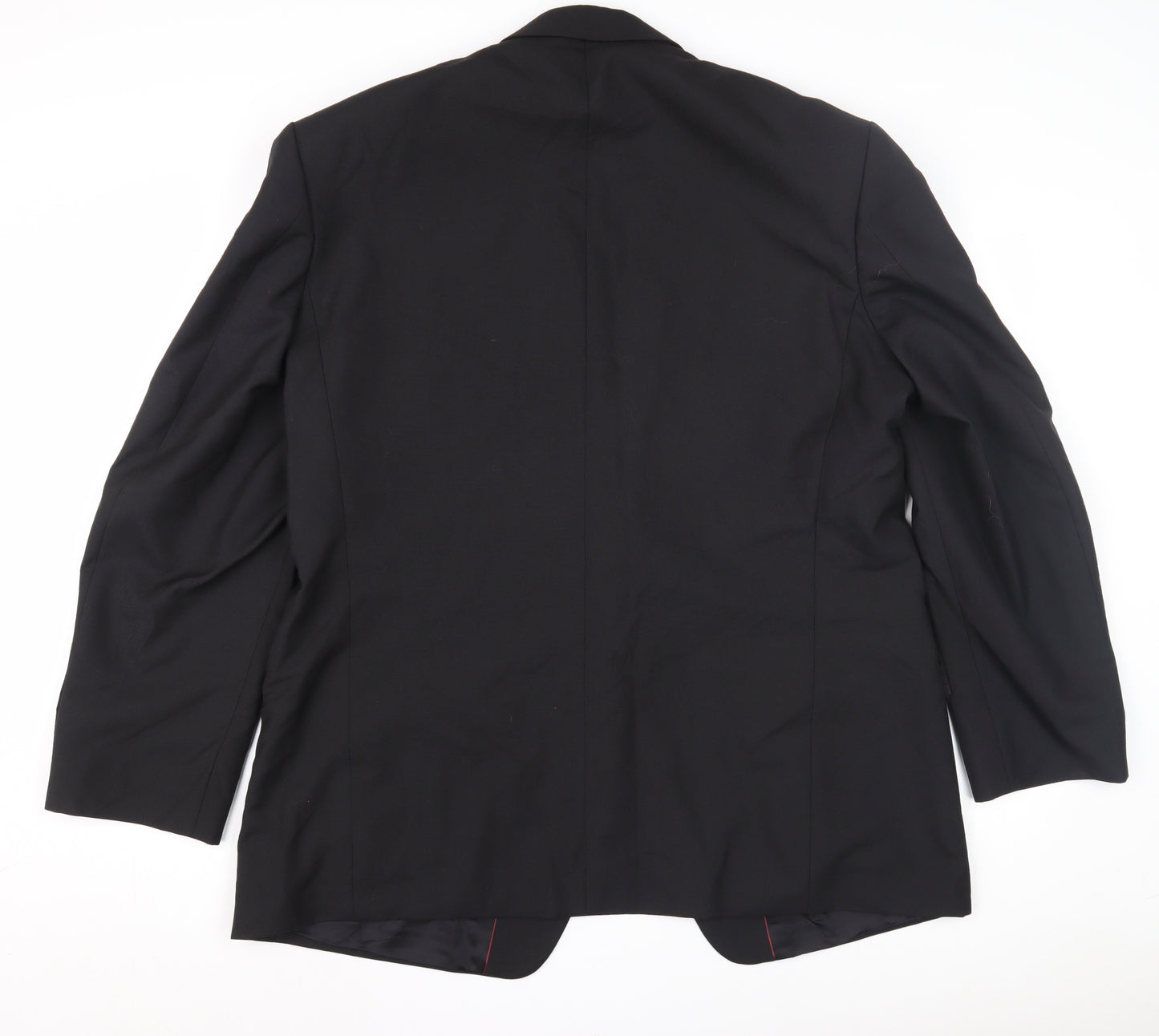 HR Tailoring Men's Black Blazer 44 Shawl Lapel Formal