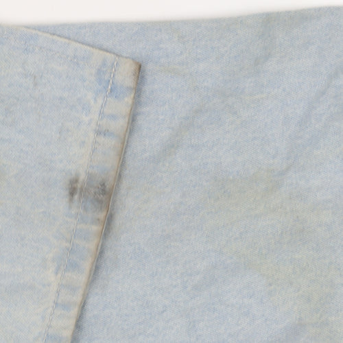 Wrath Women's Light Blue Straight Jeans Size 10