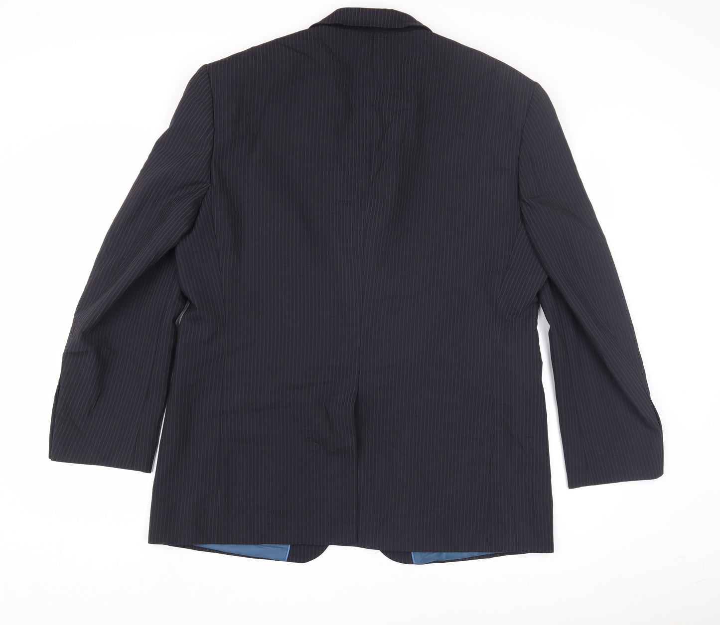 Marks and Spencer Men's Navy Blazer, 42 S, Striped