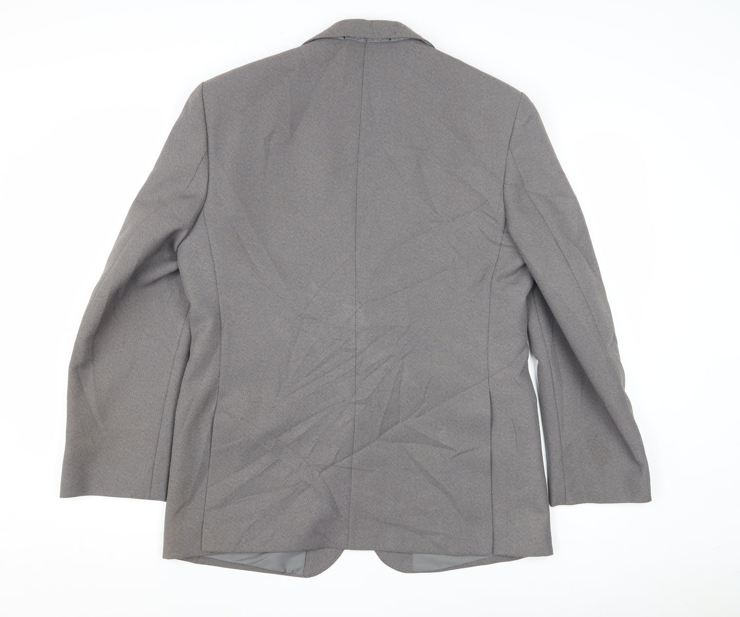 Dunn & Co Men's Grey Blazer, Size 41 S, Vintage