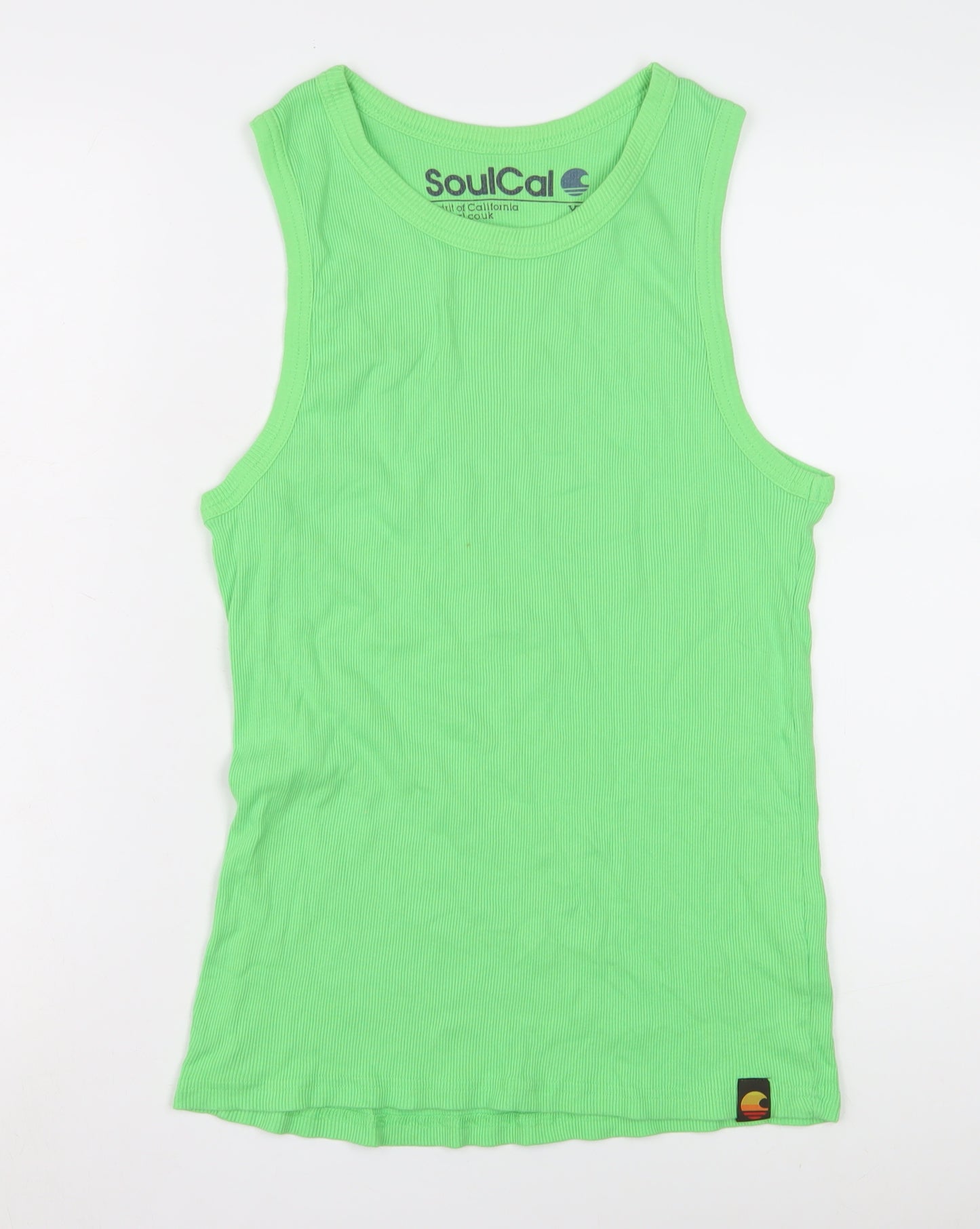 SoulCal Green Sleeveless Men's T-Shirt XL
