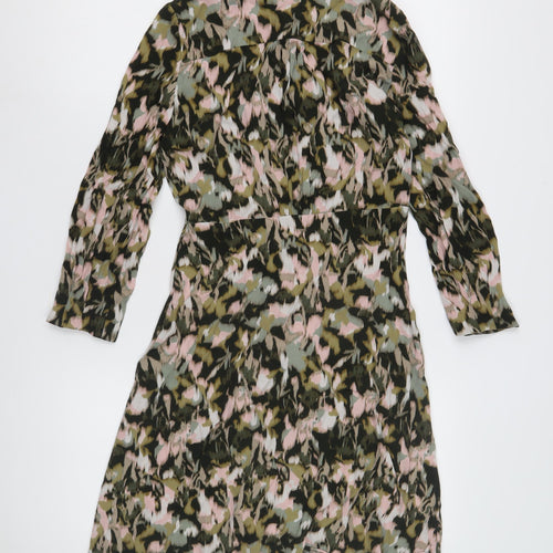 Marks and Spencer Women's Multicoloured Shirt Dress 14
