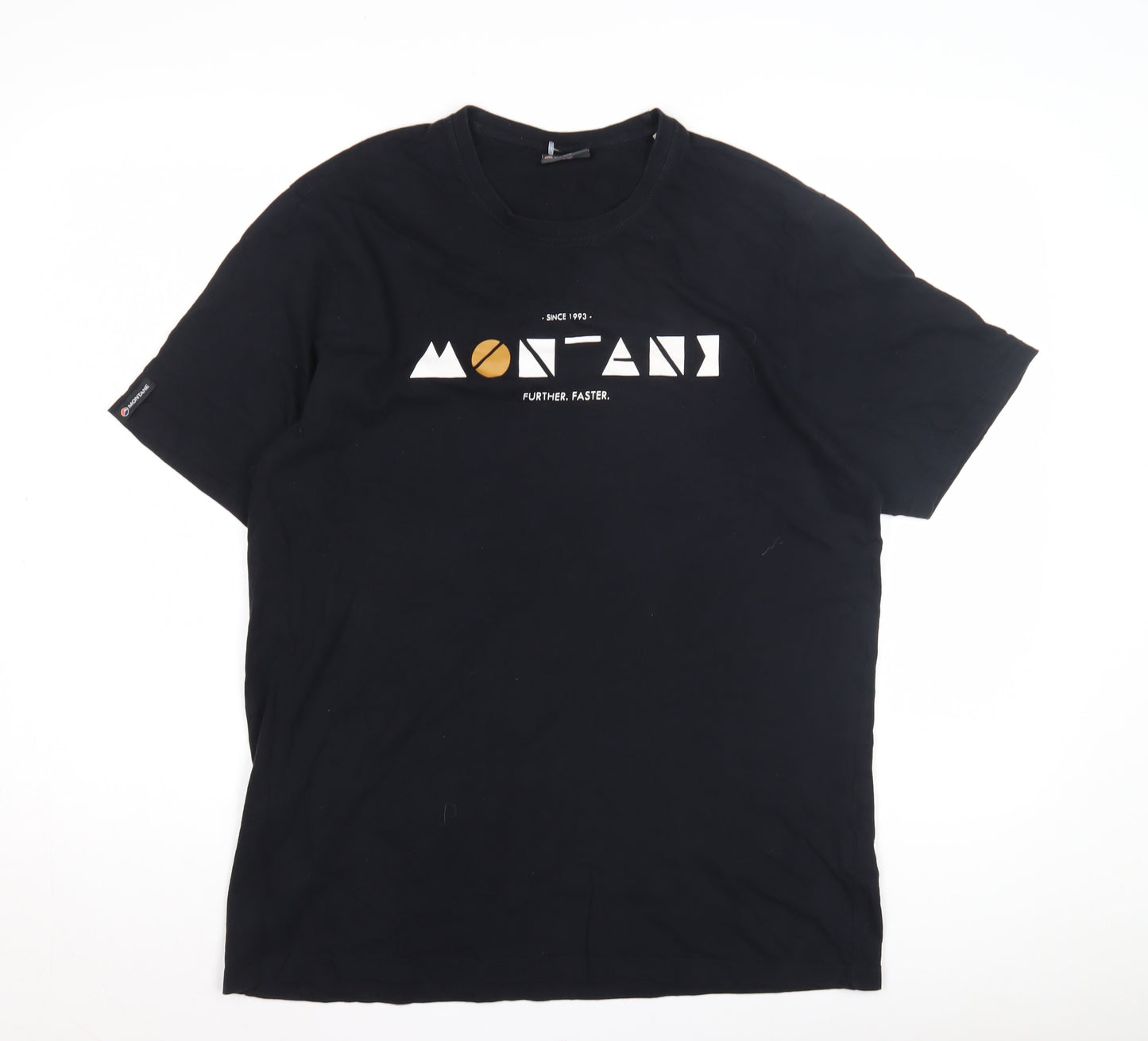 Montane Men’s Black Graphic Print T-Shirt L