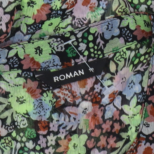 Roman Women's Multicoloured A-Line Floral Dress