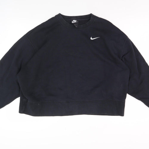 Nike Men's Black Pullover Sweatshirt 1X