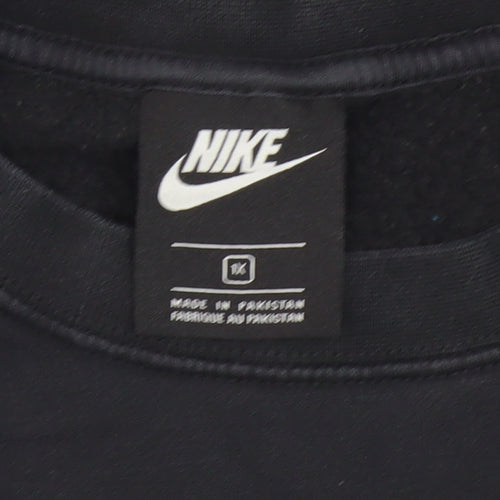 Nike Men's Black Pullover Sweatshirt 1X