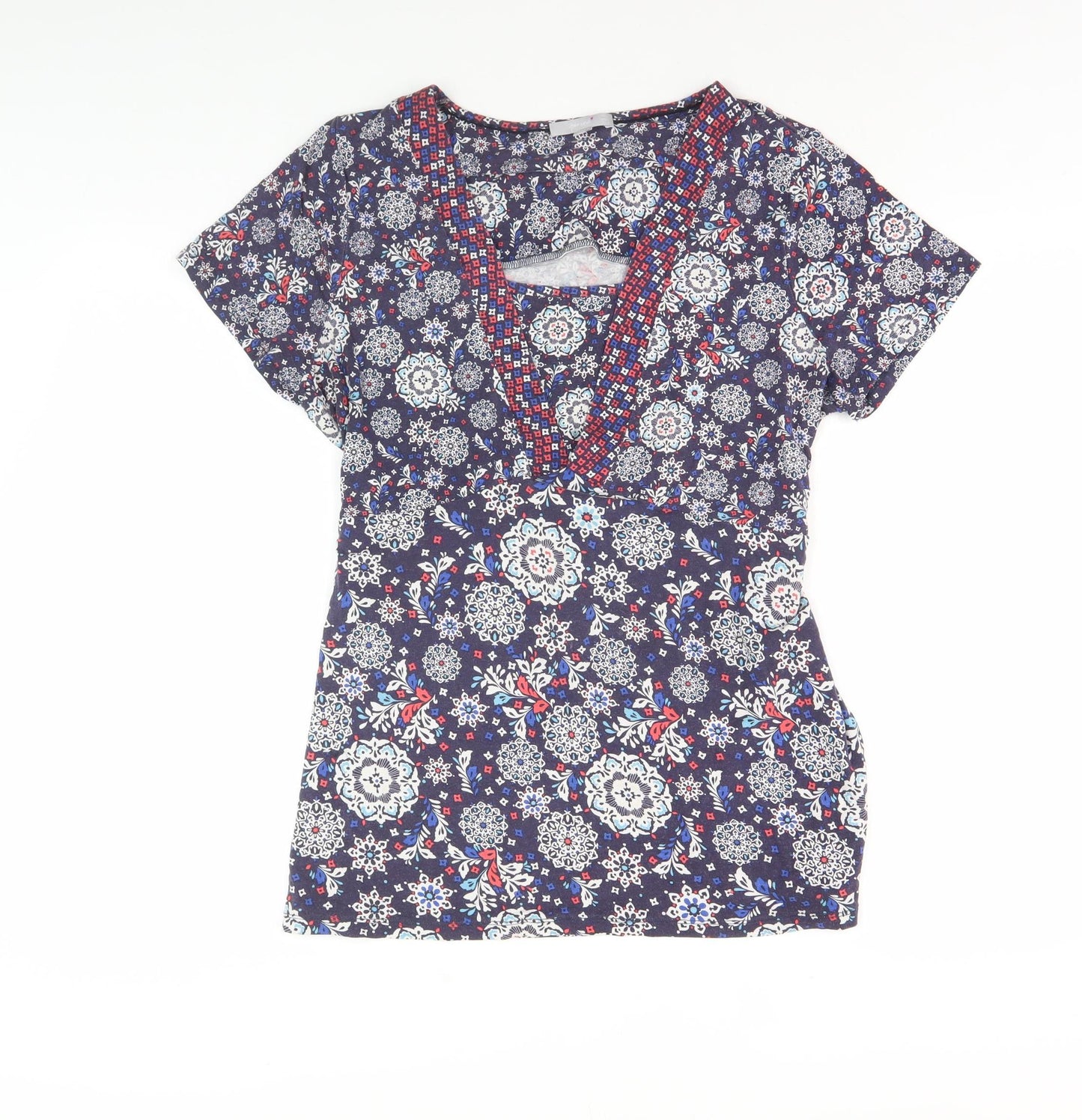 Marks and Spencer Women’s Blue Floral Tunic Top Size 18