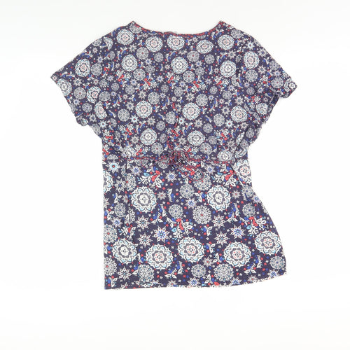 Marks and Spencer Women’s Blue Floral Tunic Top Size 18