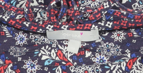 Marks and Spencer Women’s Blue Floral Tunic Top Size 18