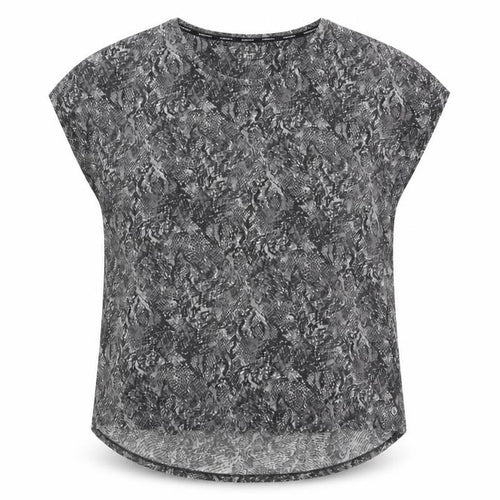 Marks and Spencer Women's Black Animal Print Top UK 24