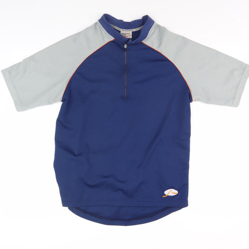 Mountain Ridge Men's Blue Cycling Jersey L