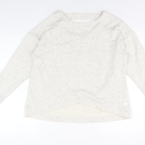 Dash Women's Ivory Pullover Sweatshirt Size 12