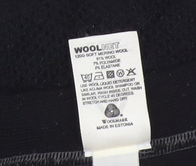 Aclima Men's Black Long Sleeve T-Shirt XL