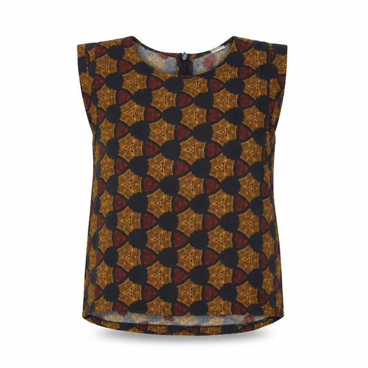 Front view of Mango Casual Women's Multicoloured Blouse, size 12