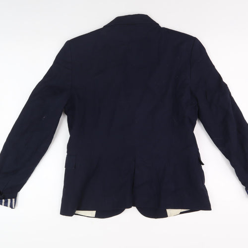 Zara Basic Women's Blue Blazer Jacket 4XL