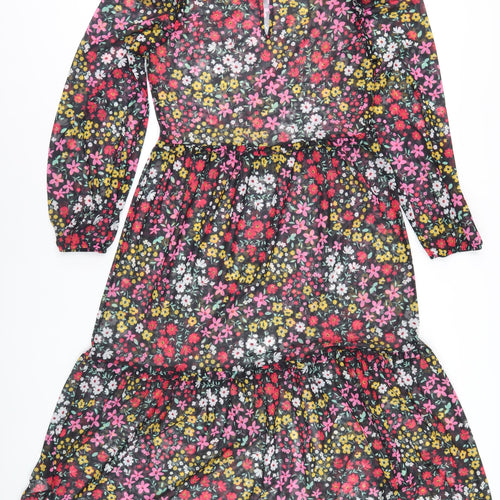 Next Women Multicoloured Floral Dress Size 12