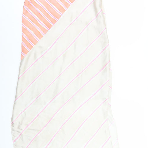 Zara Women's Multicoloured Striped Shift Dress XS