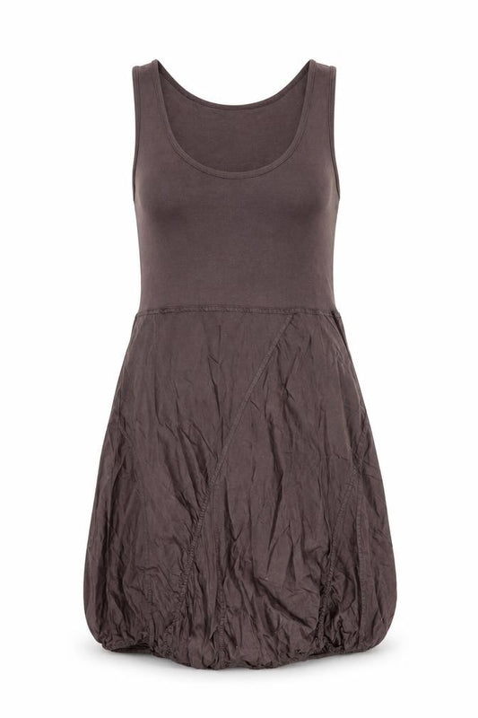 Front view of Sandwich Women's Brown Tank Dress M