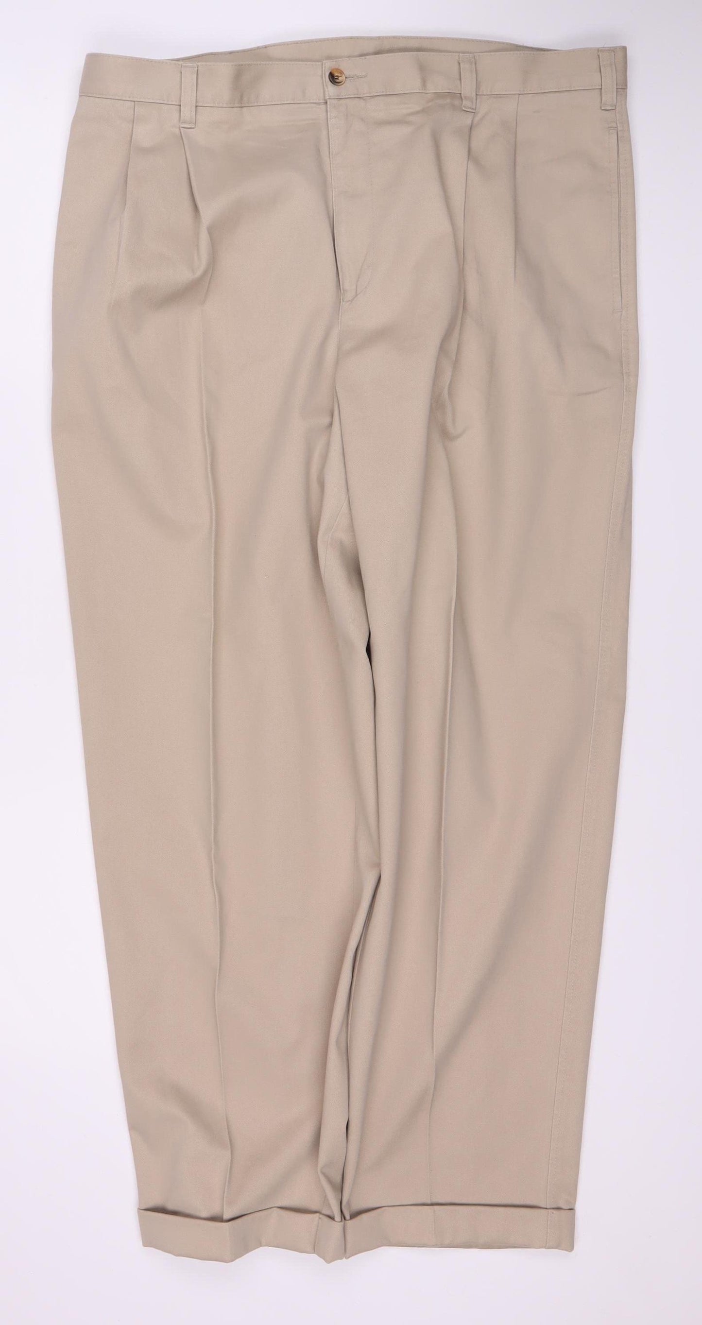 Cotton Traders Men's Beige Chino Trousers, Size 38