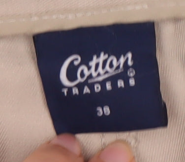 Cotton Traders Men's Beige Chino Trousers, Size 38