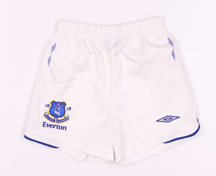Umbro Unisex White Polyester Sports Shorts 182cm
