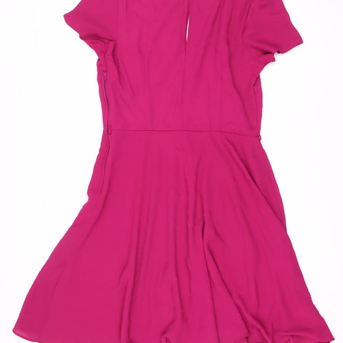 Dorothy Perkins Women's Pink A-Line Dress Size 12