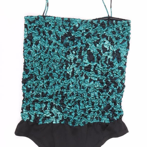 Dancing Leopard Women's Multicoloured Size 10 Spaghetti Strap Swimwear