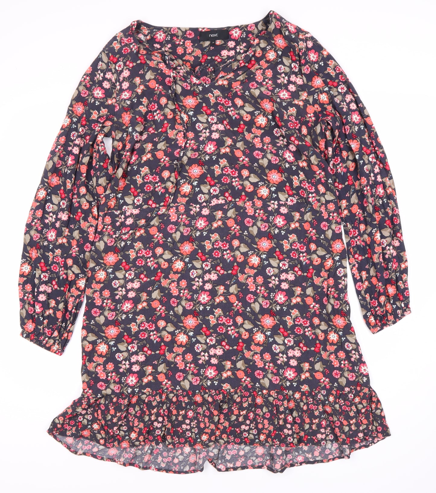 Next Women's Floral Shift Dress - Size 14