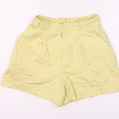 Liz Claiborne Women's Yellow Chino Shorts Size 6