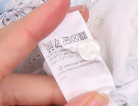 Marks and Spencer Women's Multicoloured Floral Button-Up