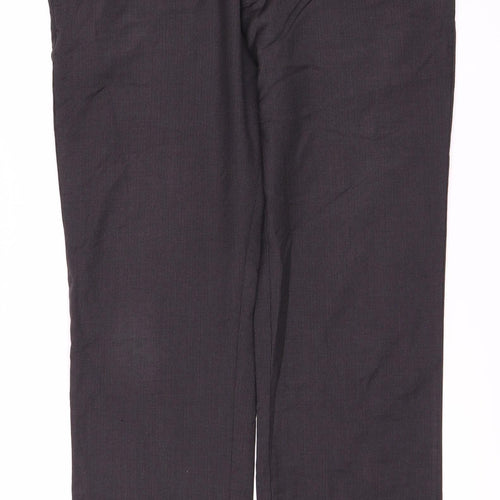 Next Women's Black Trousers 36R Regular Fit