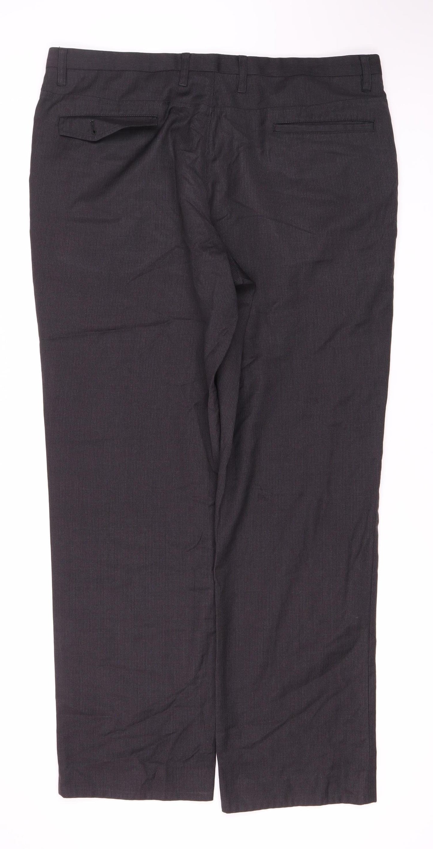 Next Women's Black Trousers 36R Regular Fit