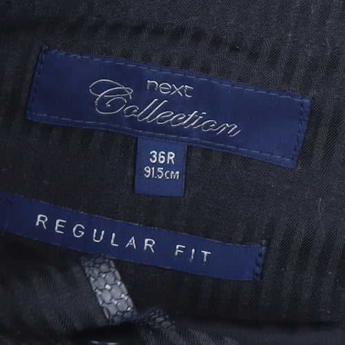 Next Women's Black Trousers 36R Regular Fit
