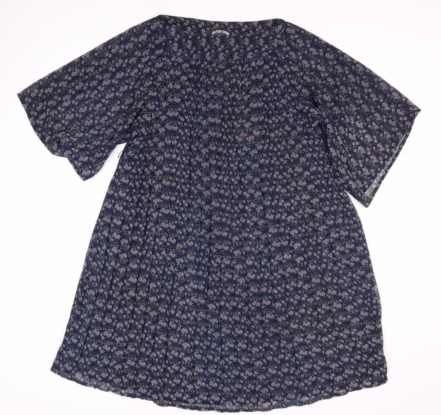 Hilfiger Denim Women's Blue Floral Dress, Size S