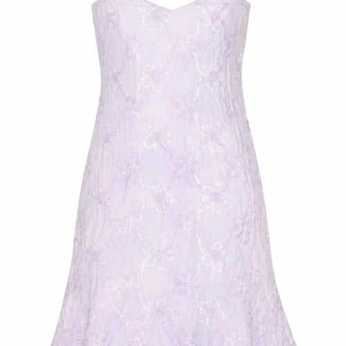 Libra Women's Purple Floral Sleeveless Dress Size 12