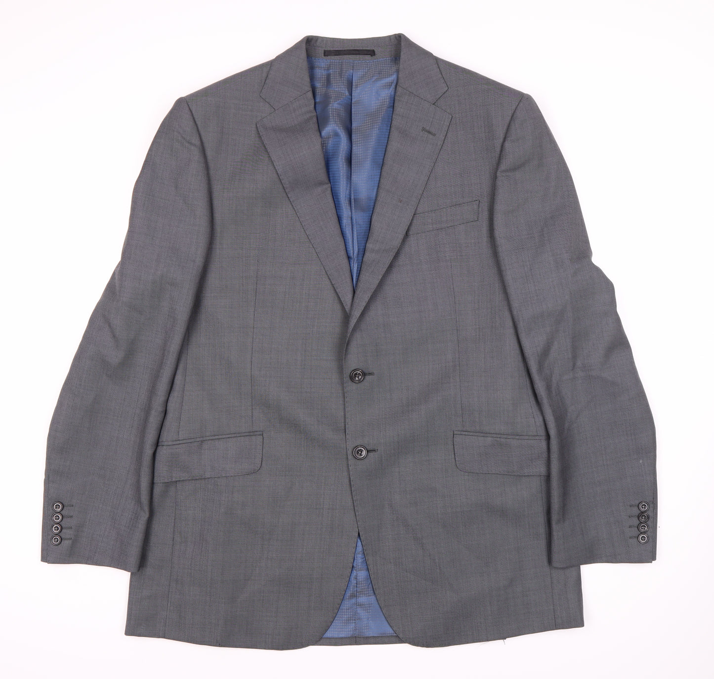 Marks and Spencer Men's Black Blazer, Size 42 L