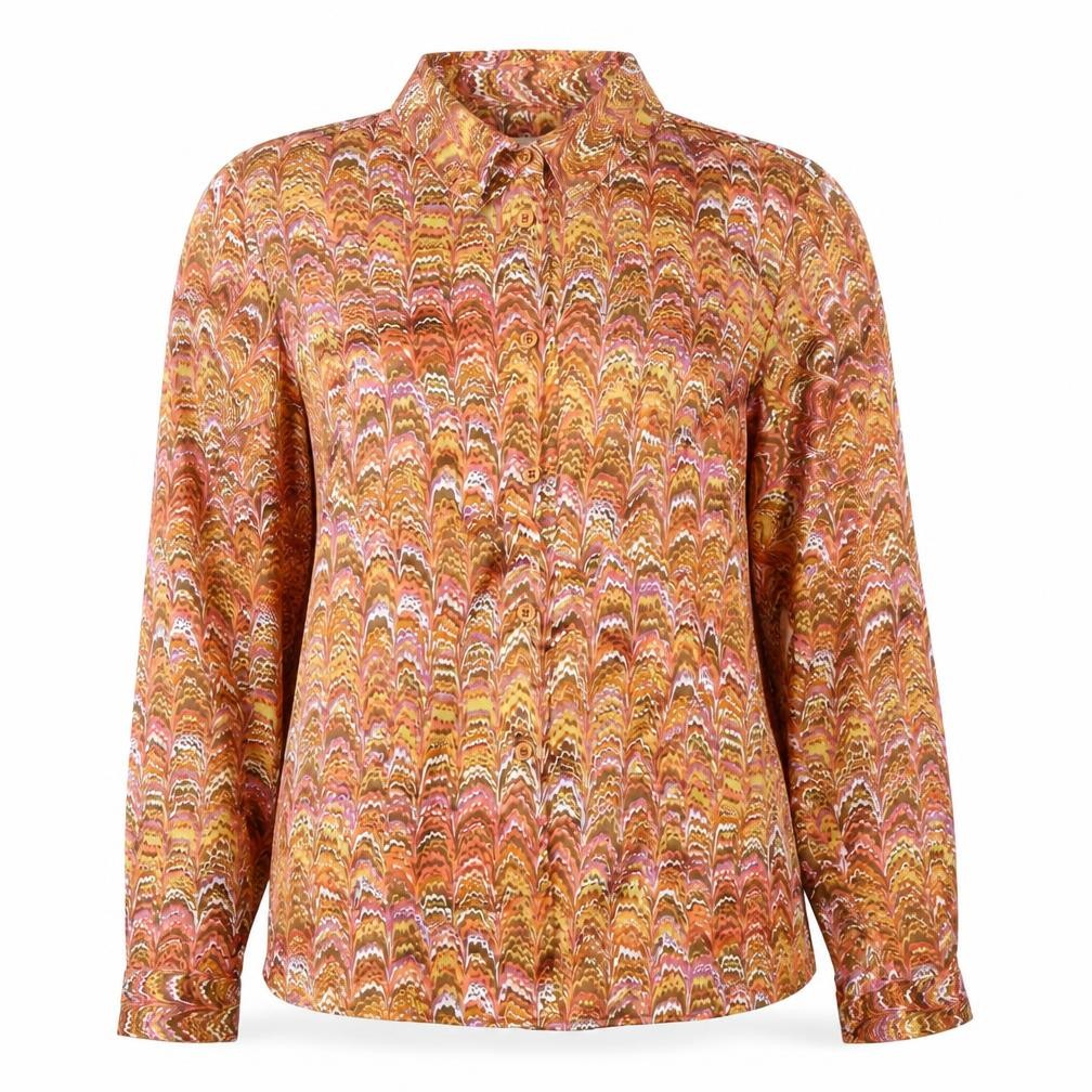 Front view of Urban Outfitters Women's Multicoloured Button-Up