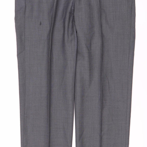 Marks and Spencer Men's Grey Dress Pants, Size 36